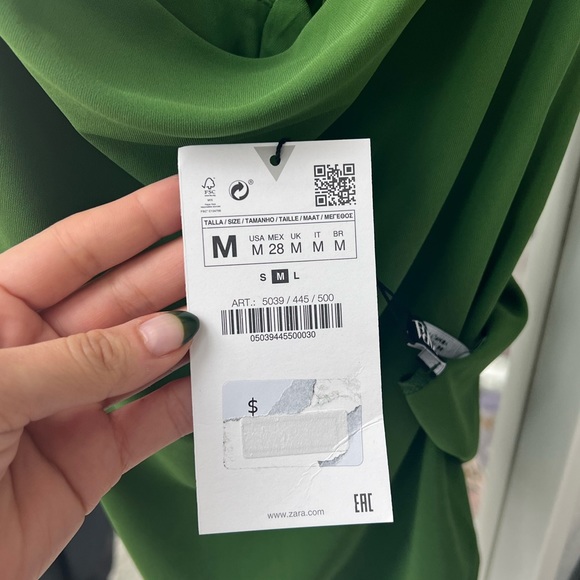 Zara flowy draped tank - Picture 4 of 4